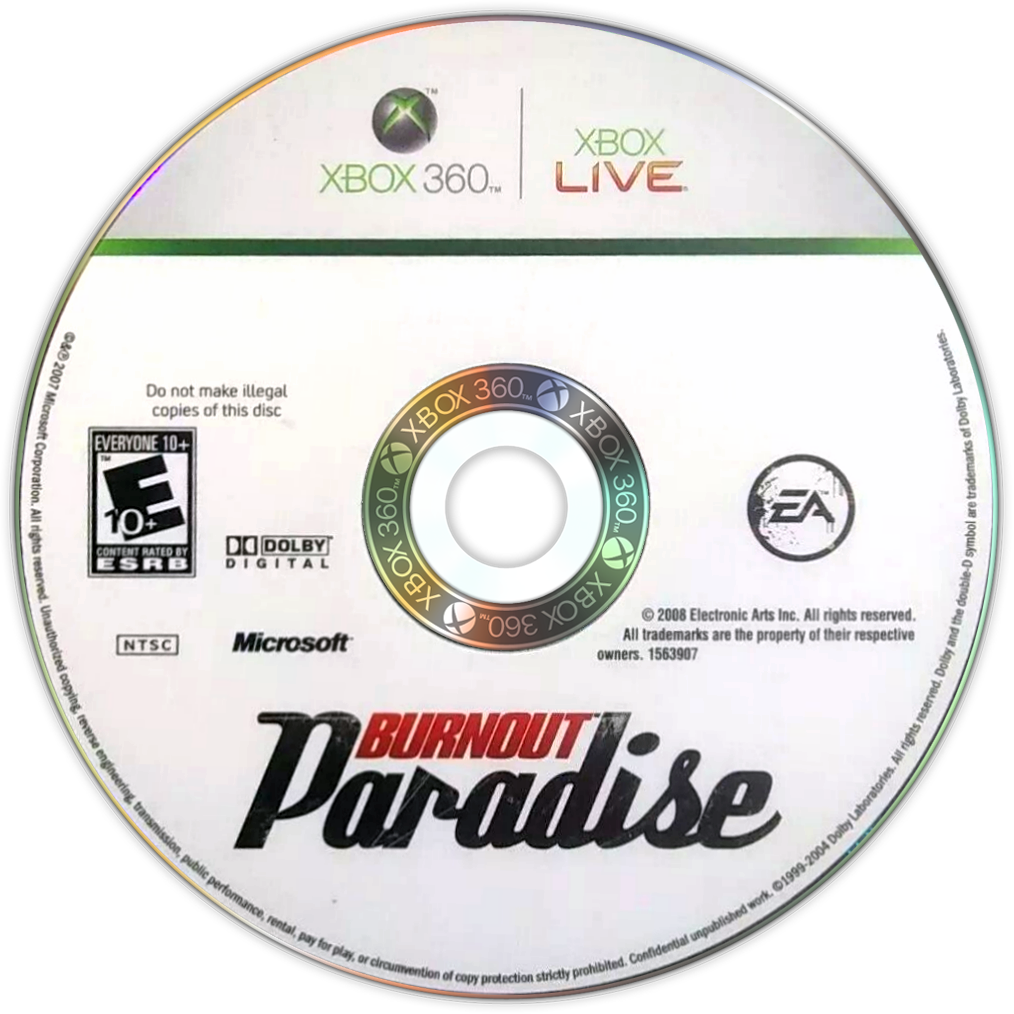 Burnout Paradise - (GO) (Xbox 360)