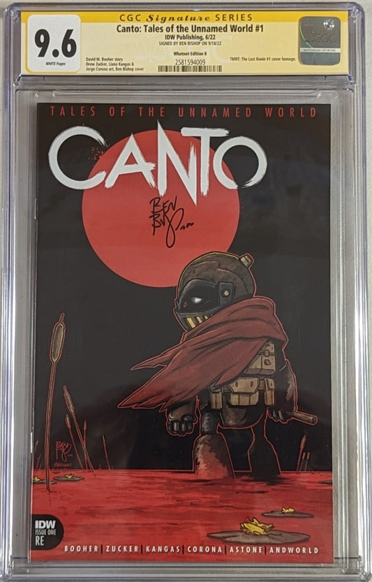 Canto: Tales of the Unnamed World #1 Ben Bishop Exclusive Variant - CGC Signature Series 9.6