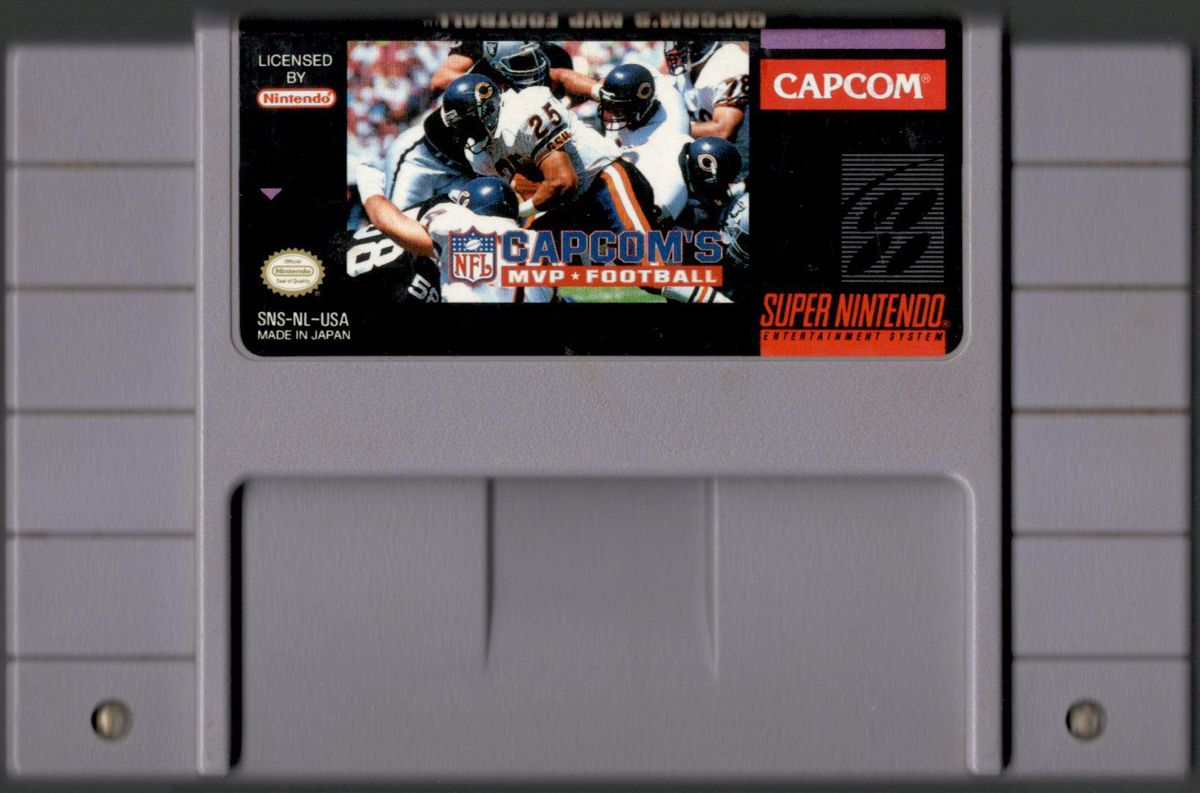 Capcom's MVP Football - (GO) (Super Nintendo)