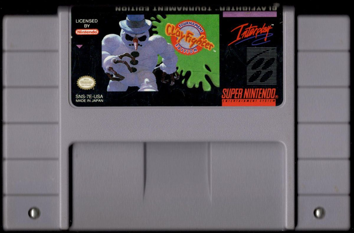 Clay Fighter Tournament Edition - (GO) (Super Nintendo)