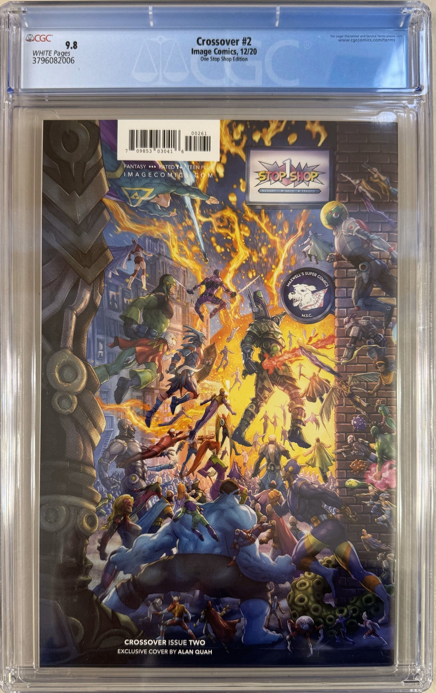 Crossover #2 One Stop Shop Edition - CGC Graded 9.8