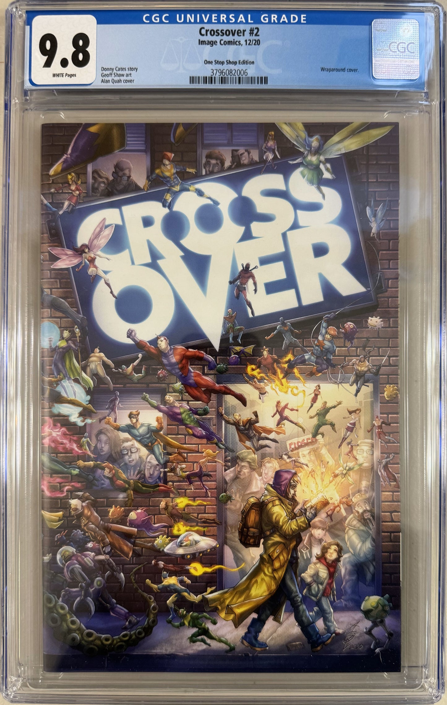 Crossover #2 One Stop Shop Edition - CGC Graded 9.8