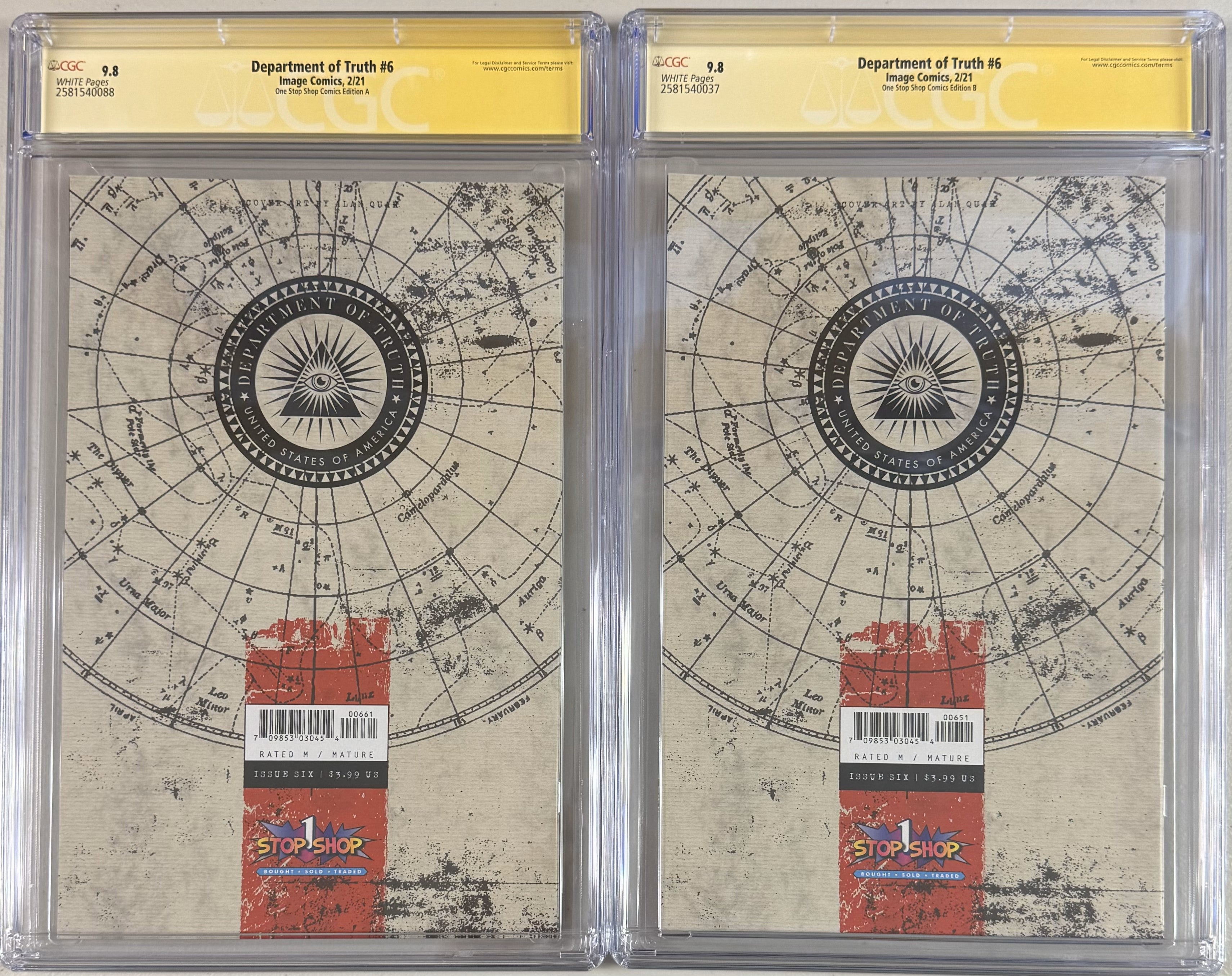 Department of truth shops 6 variant cgc 9.8