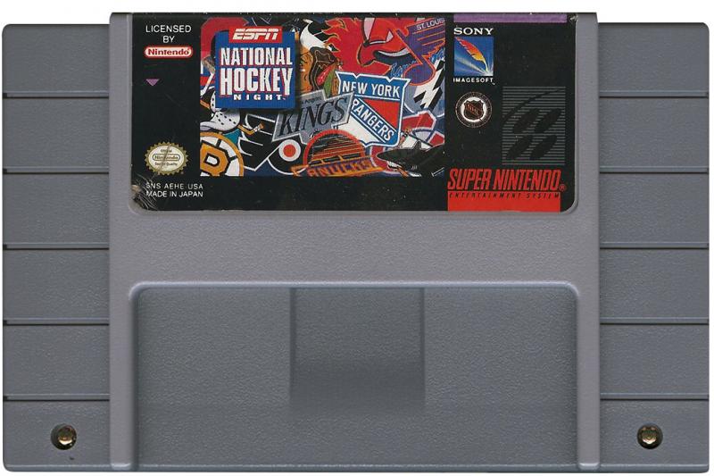 ESPN National Hockey Night - (GO) (Super Nintendo)