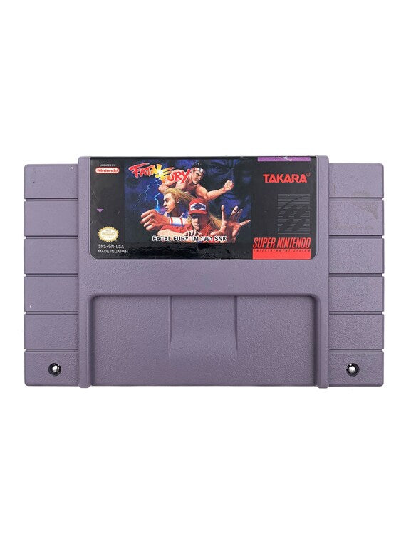 Fatal Fury - (GO) (Super Nintendo)