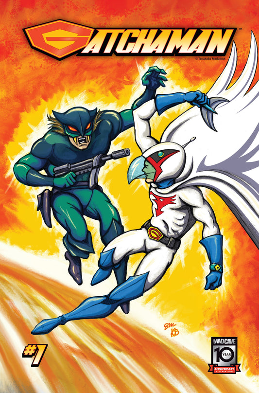 Gatchaman #1 Angry Dad Comics