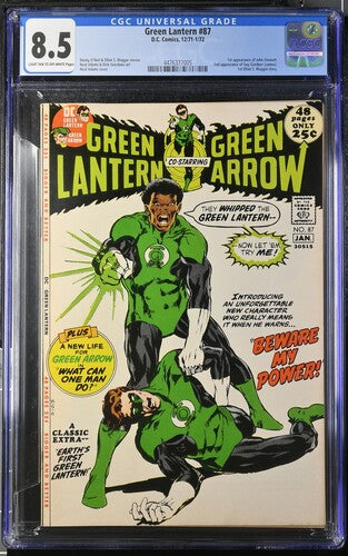 Green Lantern #87 - CGC Graded 8.5