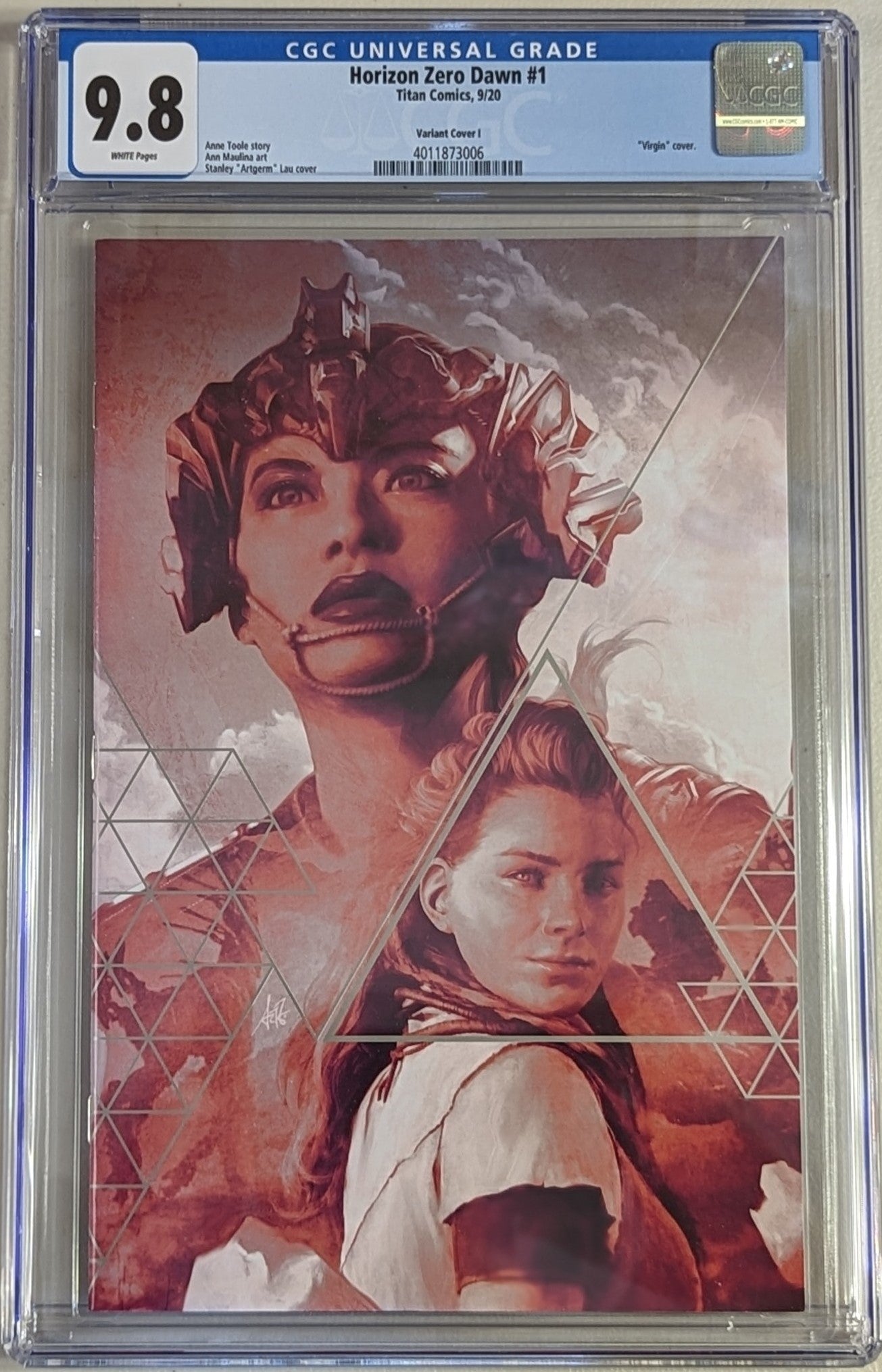 Horizon Zero Dawn #1 Variant Cover I - CGC Graded 9.8