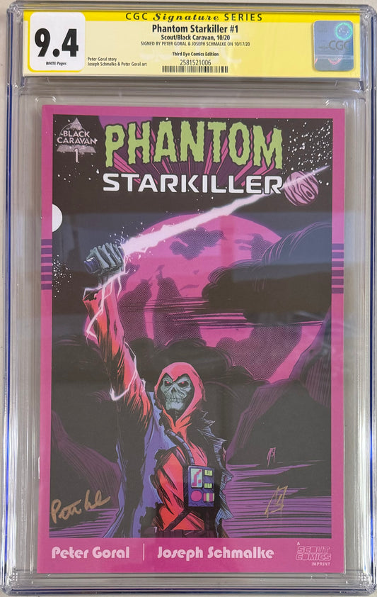 Phantom Starkiller #1 Third Eye Comics Exclusive Variant CGC Signature Series 9.4