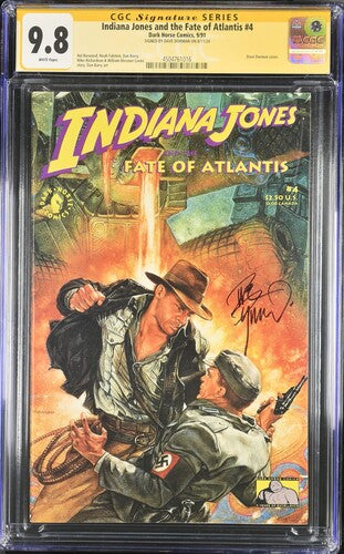 Indiana Jones and the Fate of Atlantis #4 - CGC Signature Series 9.8