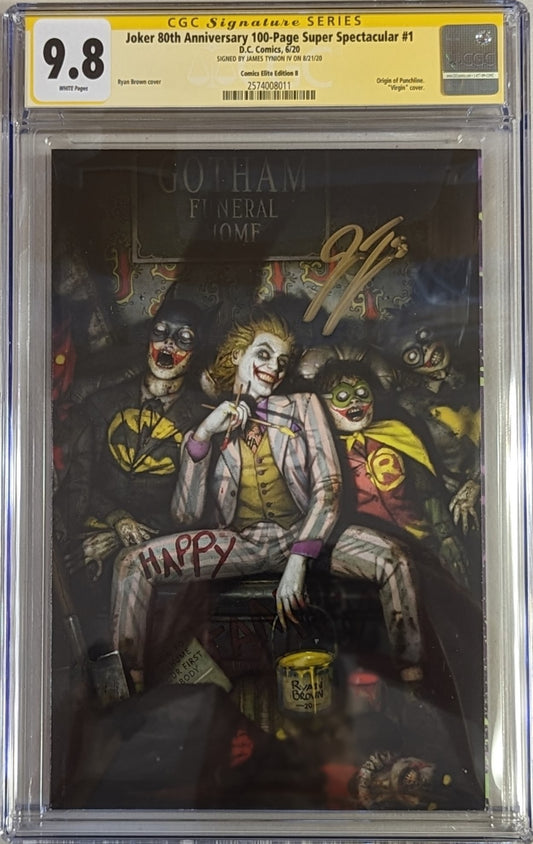 Joker 80th Anniversary 100-Page Super Spectacular #1 - CGC Signature Series 9.8