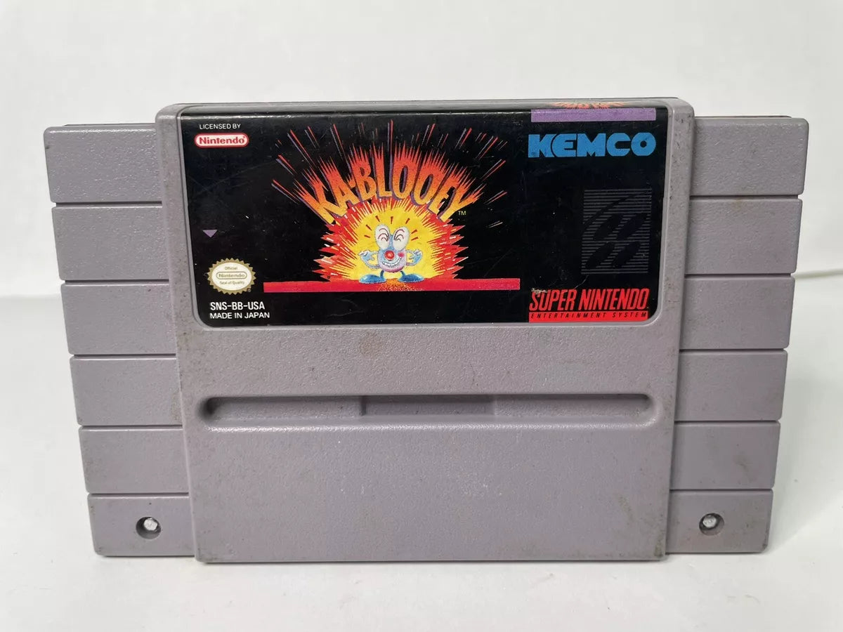 Ka-blooey - (GO) (Super Nintendo)