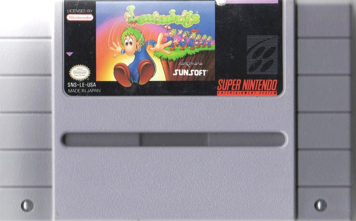 Lemmings - (GO) (Super Nintendo)