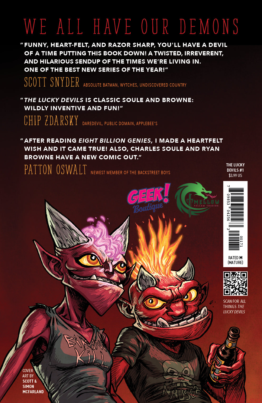 Lucky Devils #1 Scott & Simon McFarland Exclusive Variant