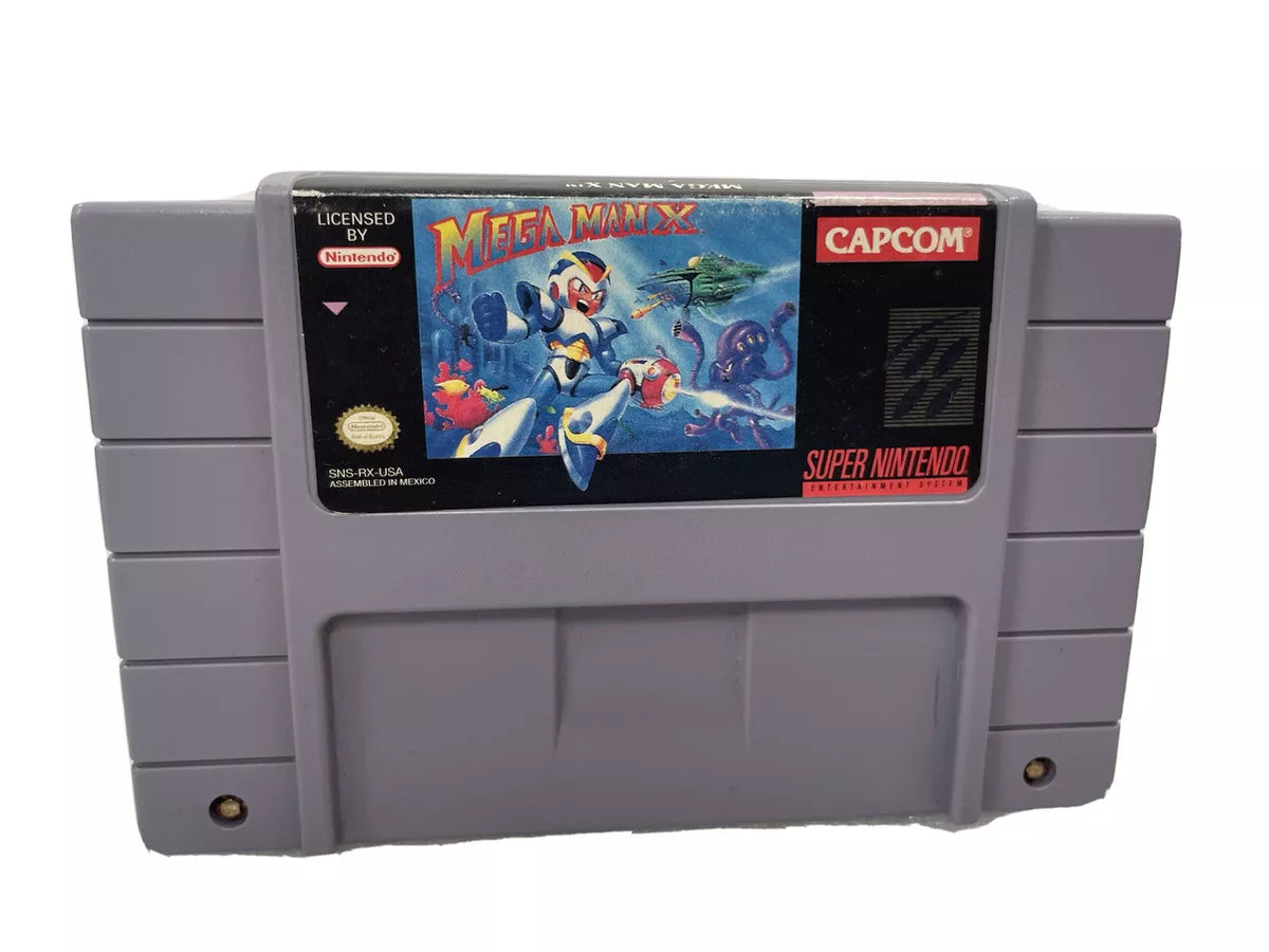 Mega Man X - (GO) (Super Nintendo)