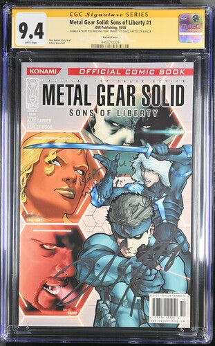 Metal Gear Solid #1 - CGC Signature Series 9.4