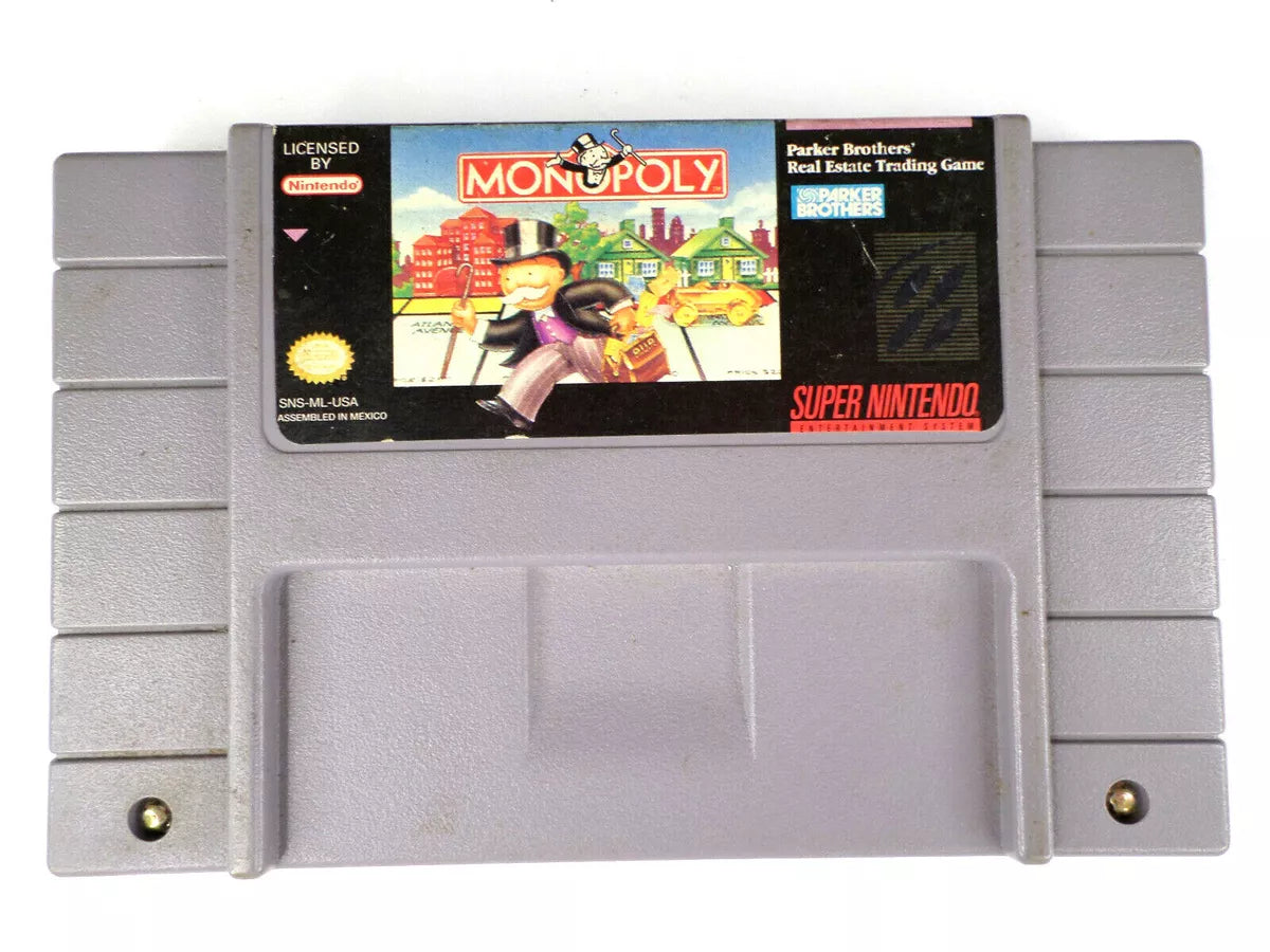 Monopoly - (GO) (Super Nintendo)