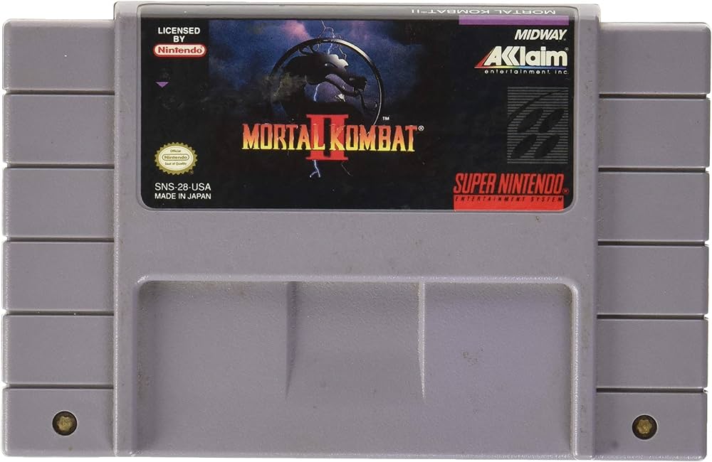 Mortal Kombat II - (GO) (Super Nintendo)