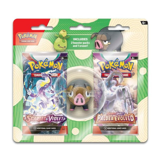 Pokemon TCG - Back To School Eraser and Boosters Scarlet/Violet - Smoliv - Smoliv - Smoliv - Smoliv - Smoliv - Smoliv - Smoliv -