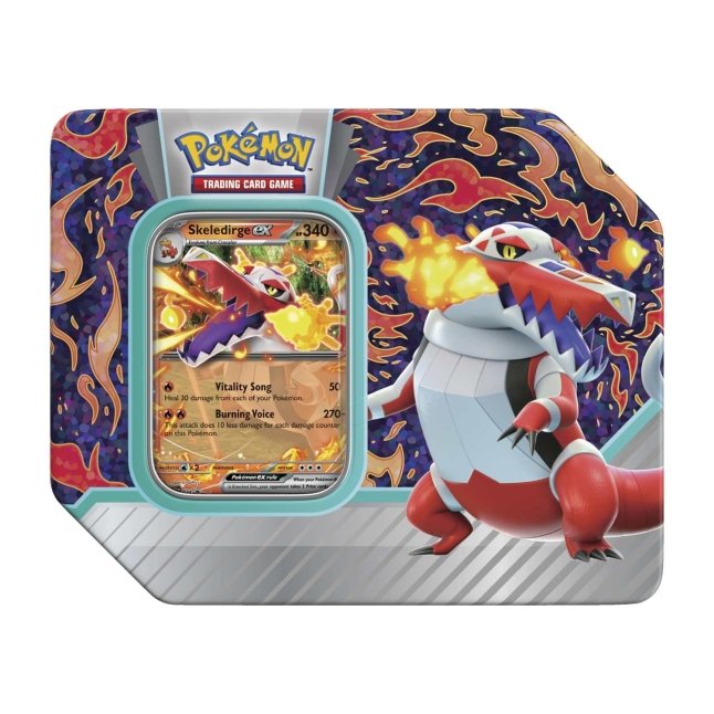 Pokémon TCG: Paldea Partners Tin - Quaquaval ex - Quaquaval ex - Quaquaval ex - Quaquaval ex - Quaquaval ex - Quaquaval ex - Qua