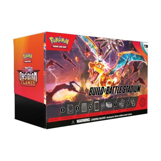 Pokémon TCG - Obsidian Flames Build & Battle Stadium