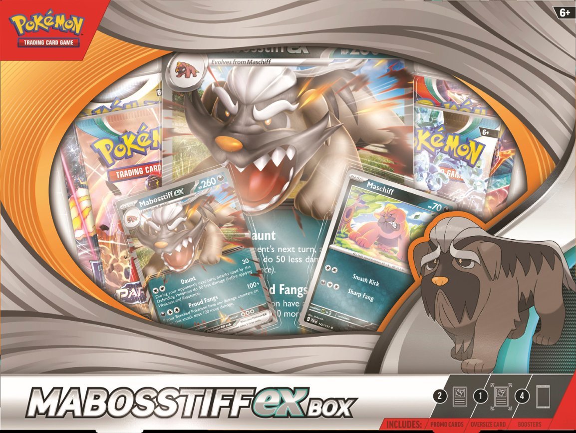 Pokémon TCG - Mabosstiff ex Box