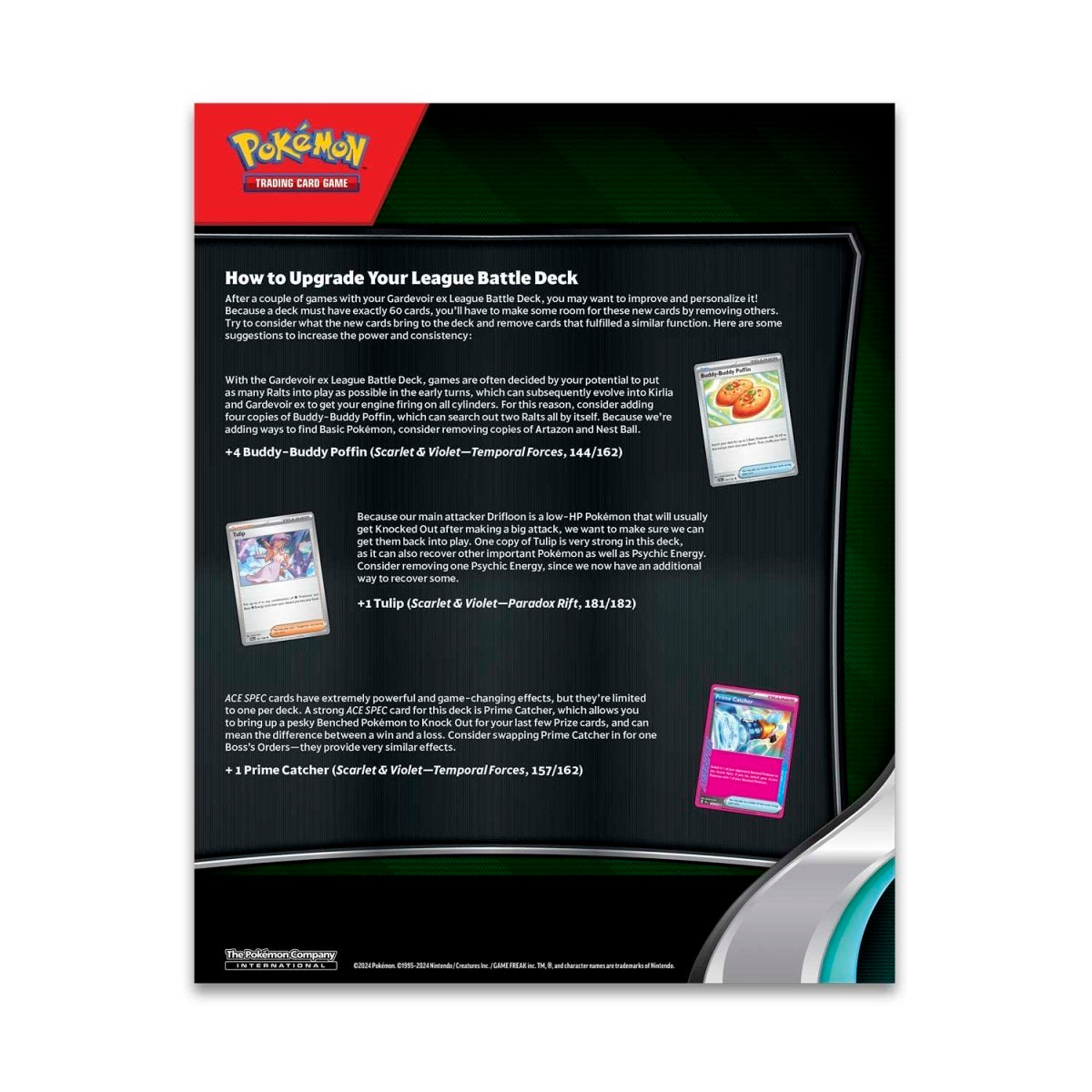 Pokemon TCG - Gardevoir ex League Battle Deck