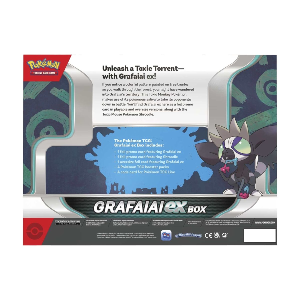 Pokemon TCG - Grafaiai ex Box