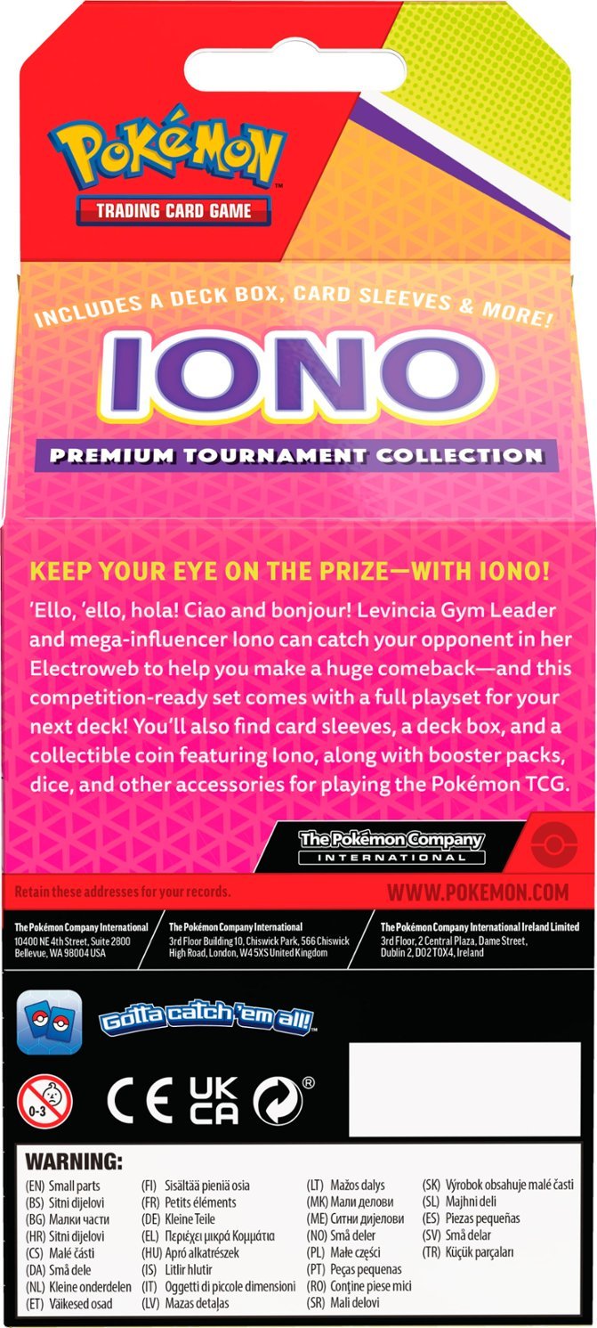 Pokemon TCG - Iono Premium Tournament Collection