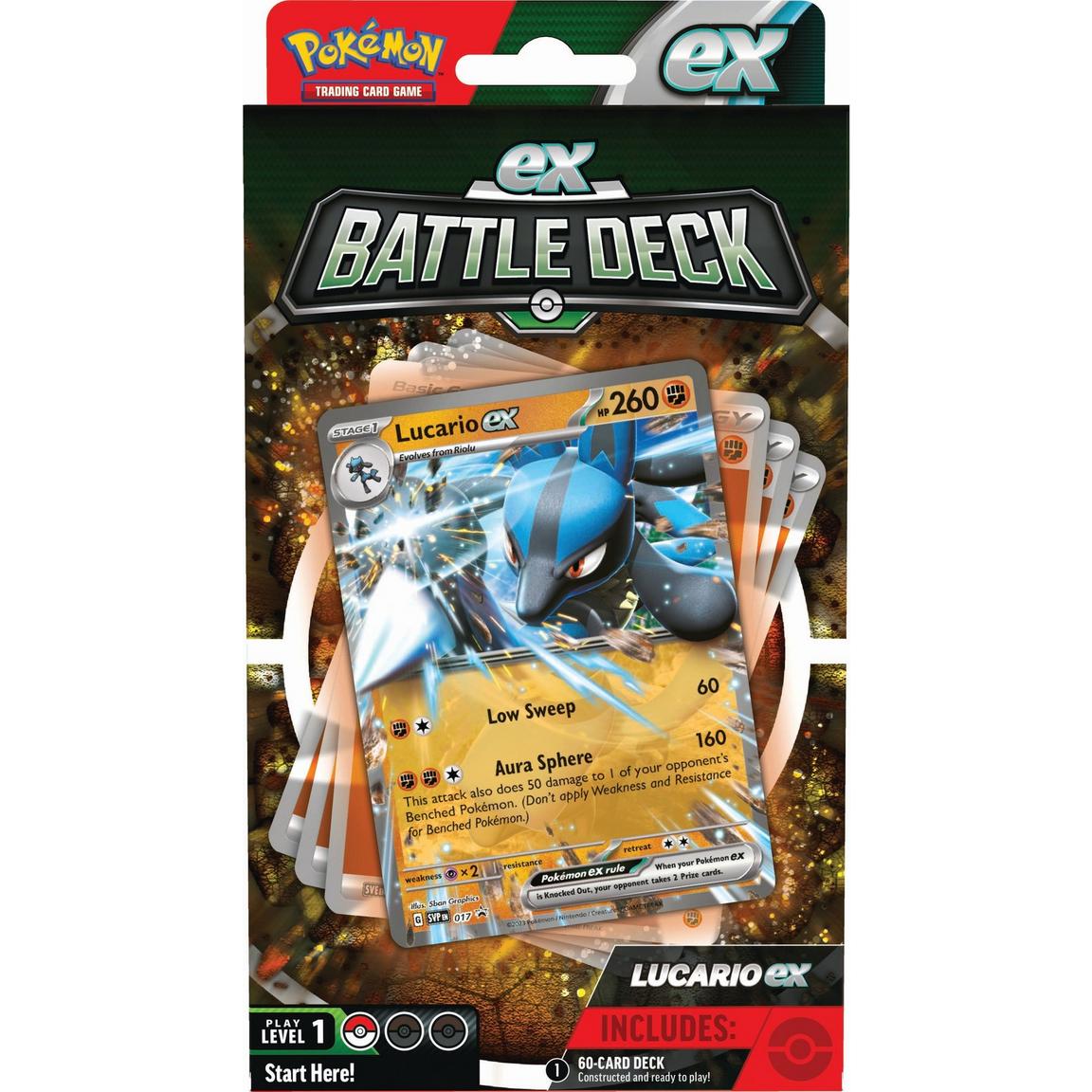 Pokemon TCG - Lucario ex Battle Deck