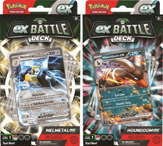 Pokemon TCG - Melmetal ex or Houndoom ex Battle Deck