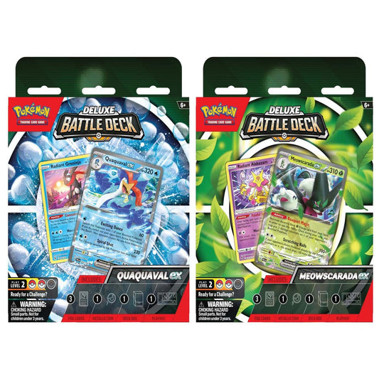 Pokemon TCG - Meowscarada ex Deluxe Battle Deck