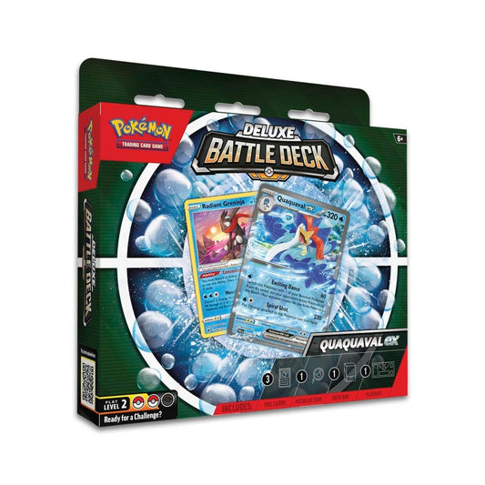 Pokemon TCG - Quaquaval ex Deluxe Battle Deck