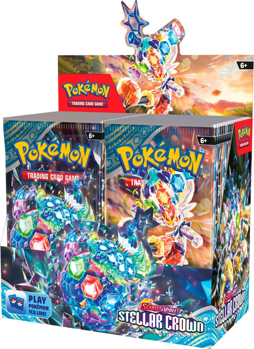 Pokemon TCG - Stellar Crown - Booster Box