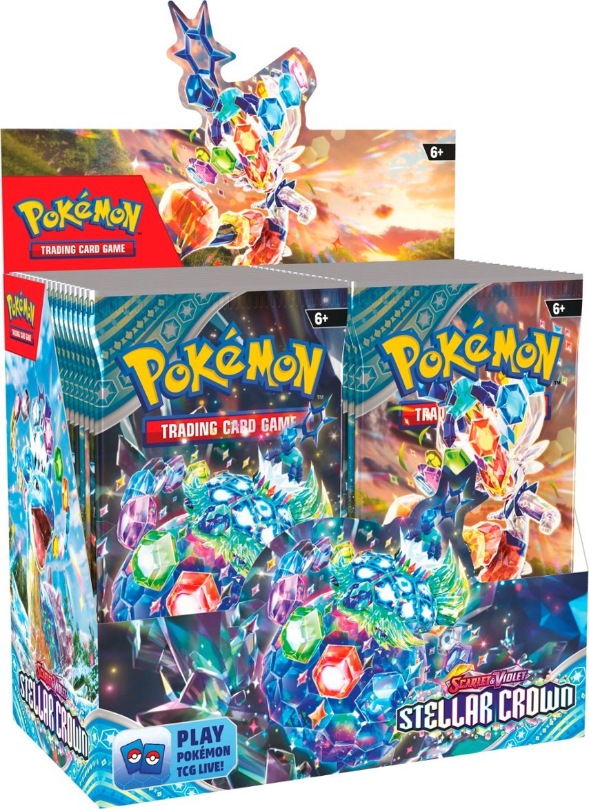 Pokemon TCG - Stellar Crown - Booster Box