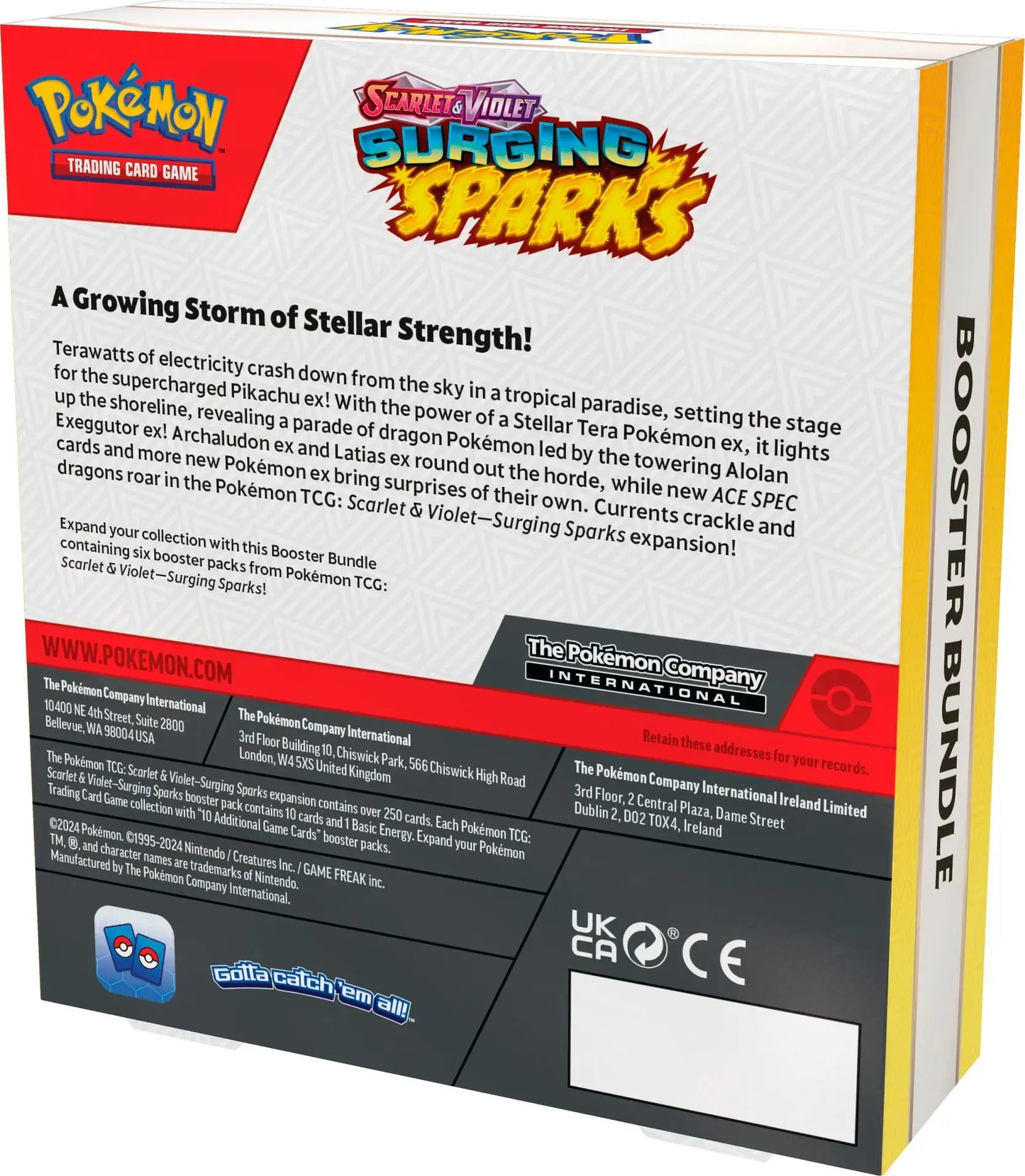 Pokemon TCG - Surging Sparks - Booster Bundle