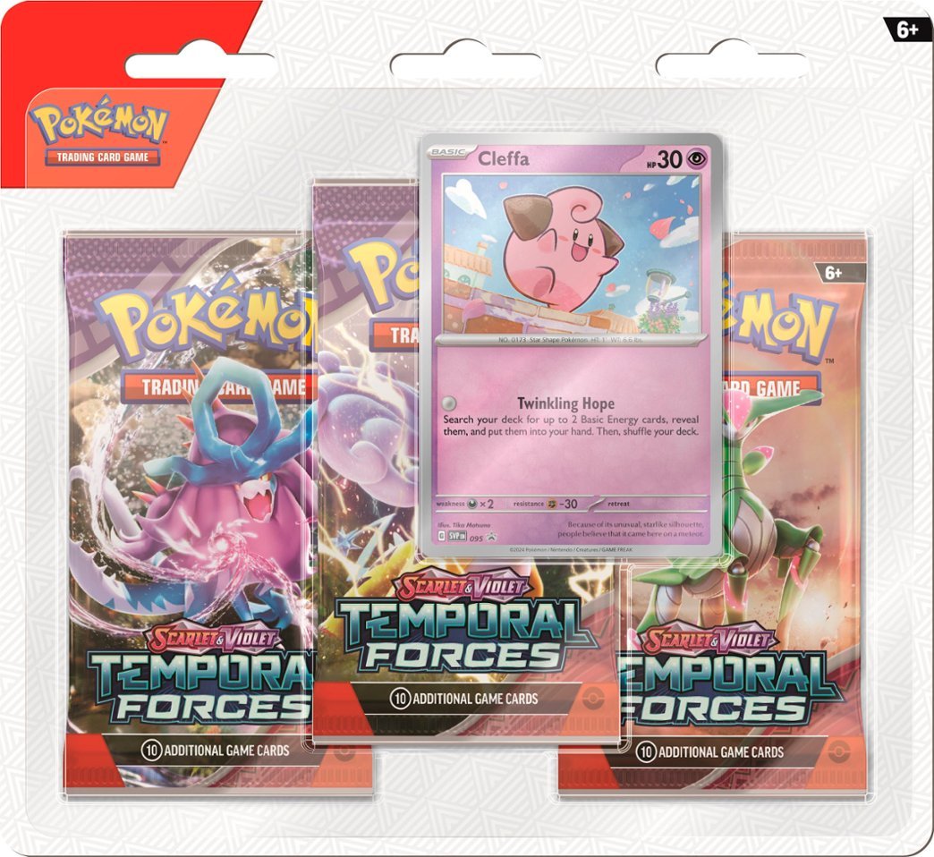 Pokemon TCG - Temporal Forces - Booster 3 Pack