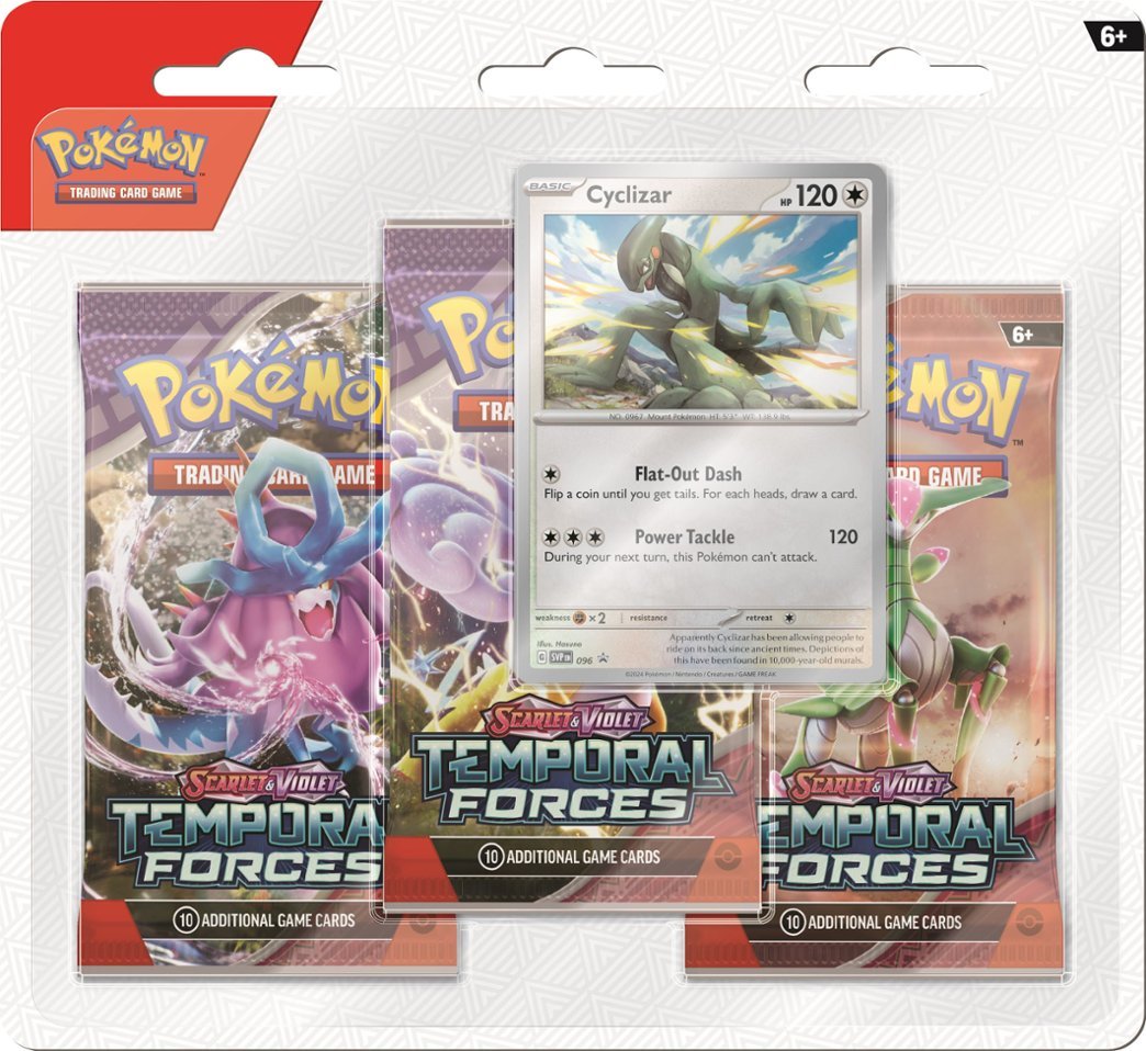 Pokemon TCG - Temporal Forces - Booster 3 Pack