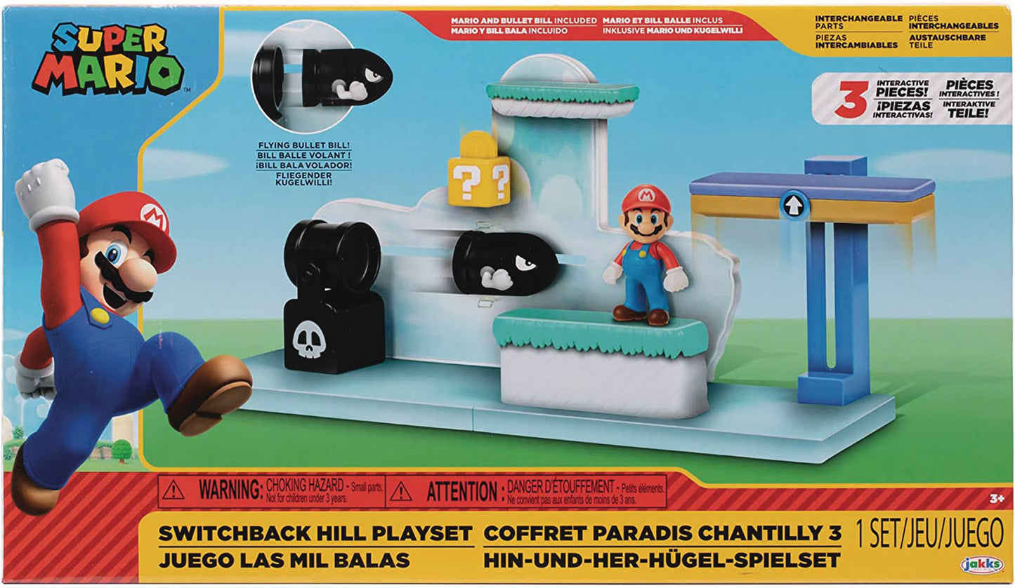 Nintendo 2-1/2In Switchback Hill Playset