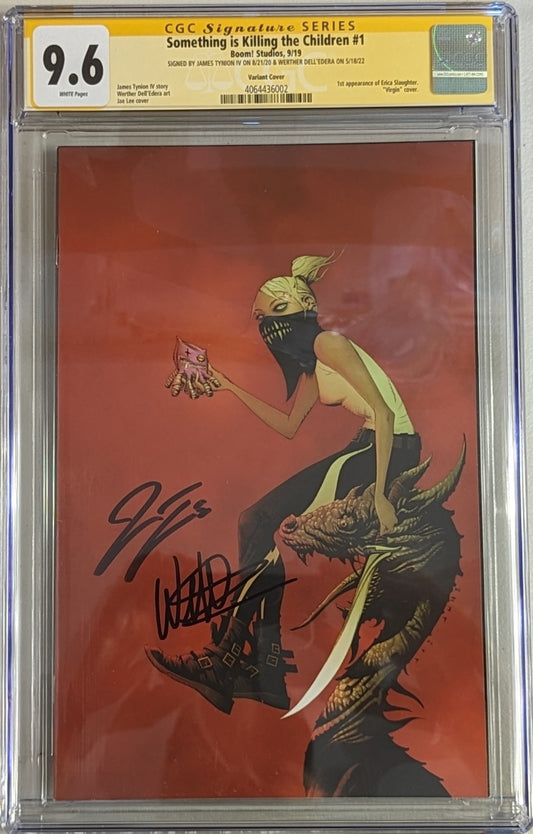 Something is Killing the Children #1 Jae Lee Variant - CGC Signature Series 9.6 (Signed by Tynion/Dell'Edara)