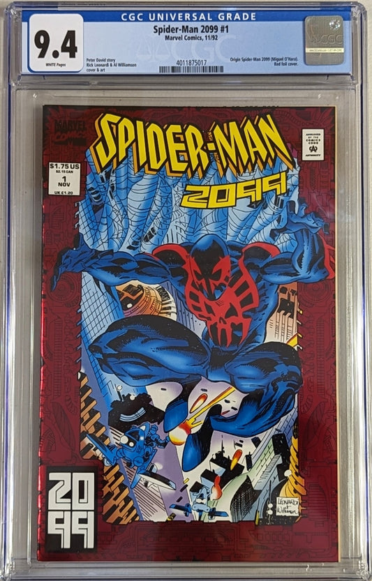 Spider-Man 2099 #1 - CGC Graded 9.4