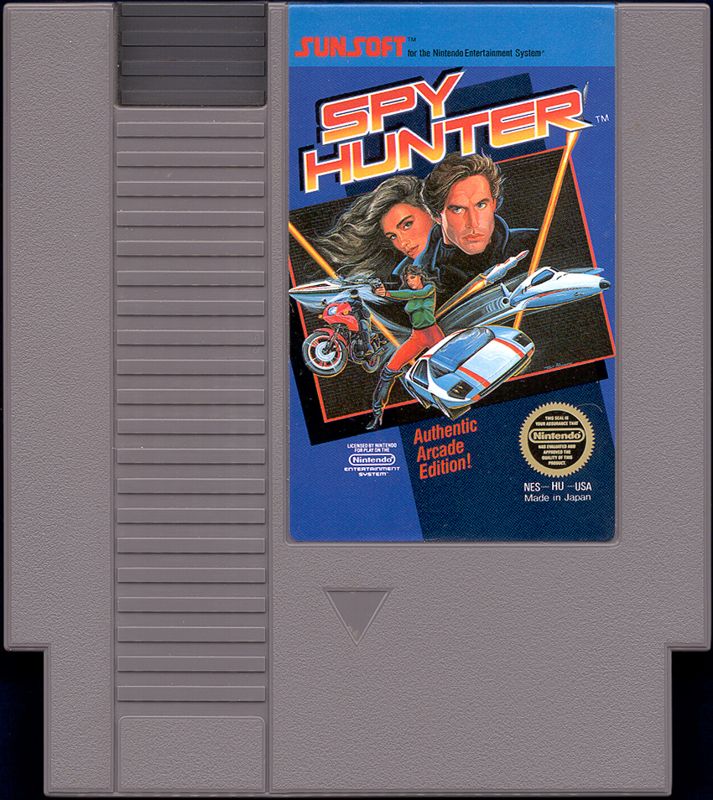 Spy Hunter [5 Screw] - (GO) (NES)
