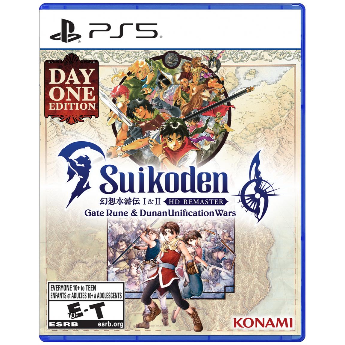 Suikoden I & II HD Remaster - (NEW) (PlayStation 5)