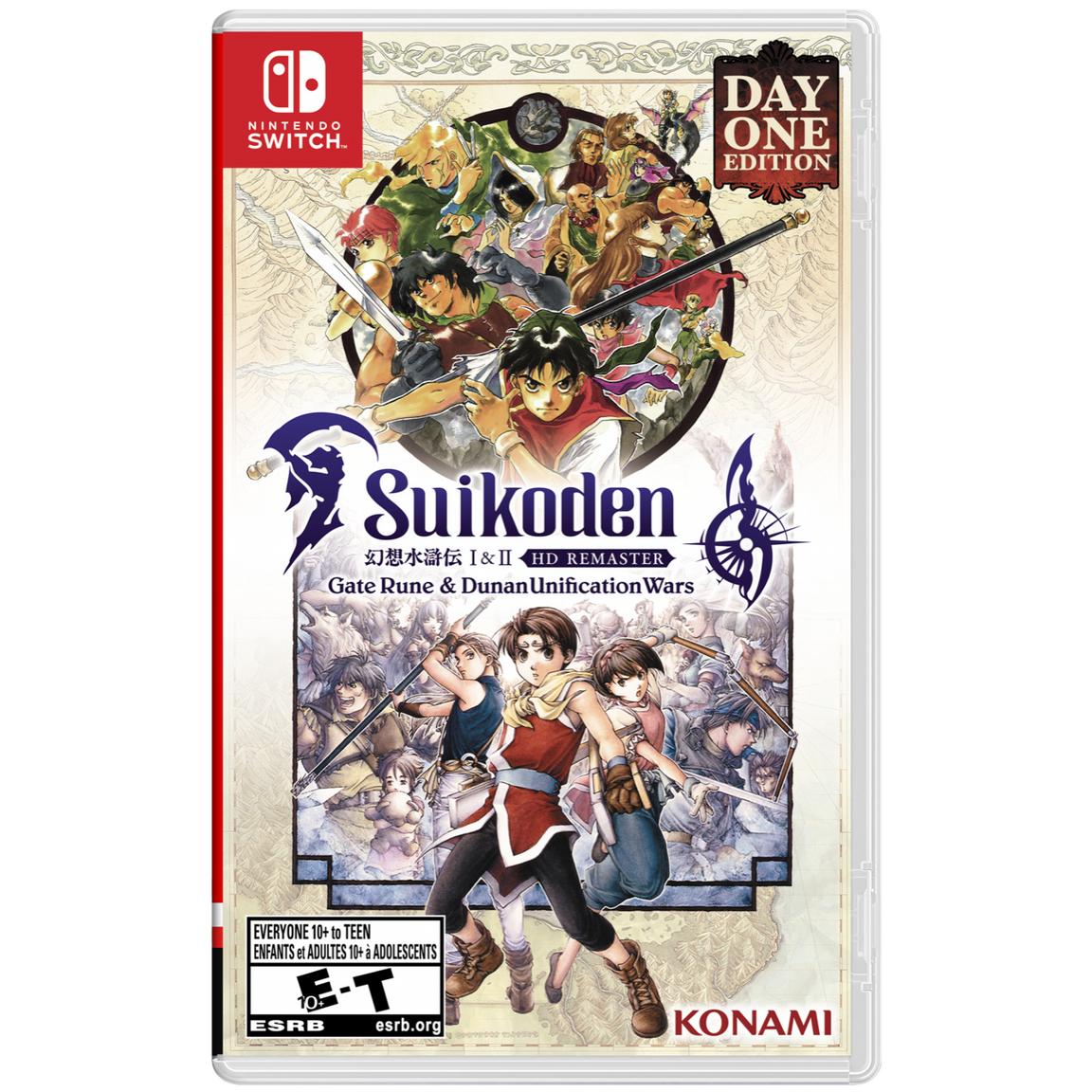 Suikoden I & II HD Remaster - (NEW) (Nintendo Switch)