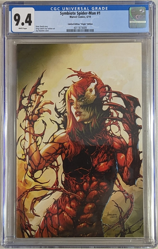 Symbiote Spider-Man #1 Limited Edition ""Virgin"" Edition - CGC Graded 9.4