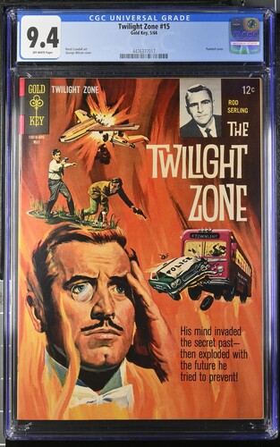 Twilight Zone #15 - CGC Graded 9.4