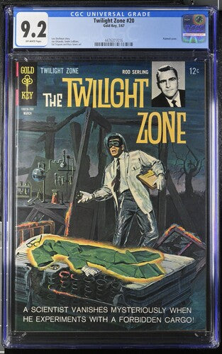 Twilight Zone #20 - CGC Graded 9.2