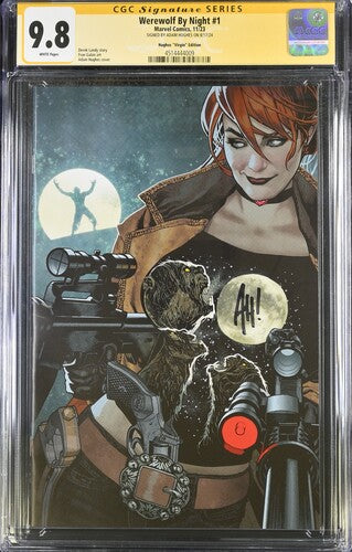 Werewolf By Night #1 Hughes "Virgin" Edition - CGC Signature Series 9.8 Adam Hughes