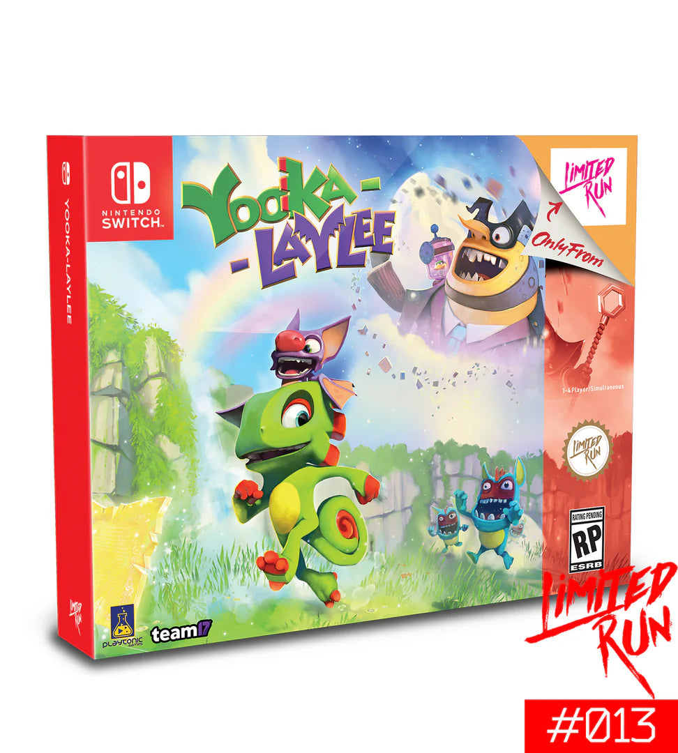 Yooka-Laylee [Collector's Edition] - (NEW) (Nintendo Switch)