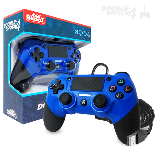 Double-Shock 4 Admiral Blue Wired Controller